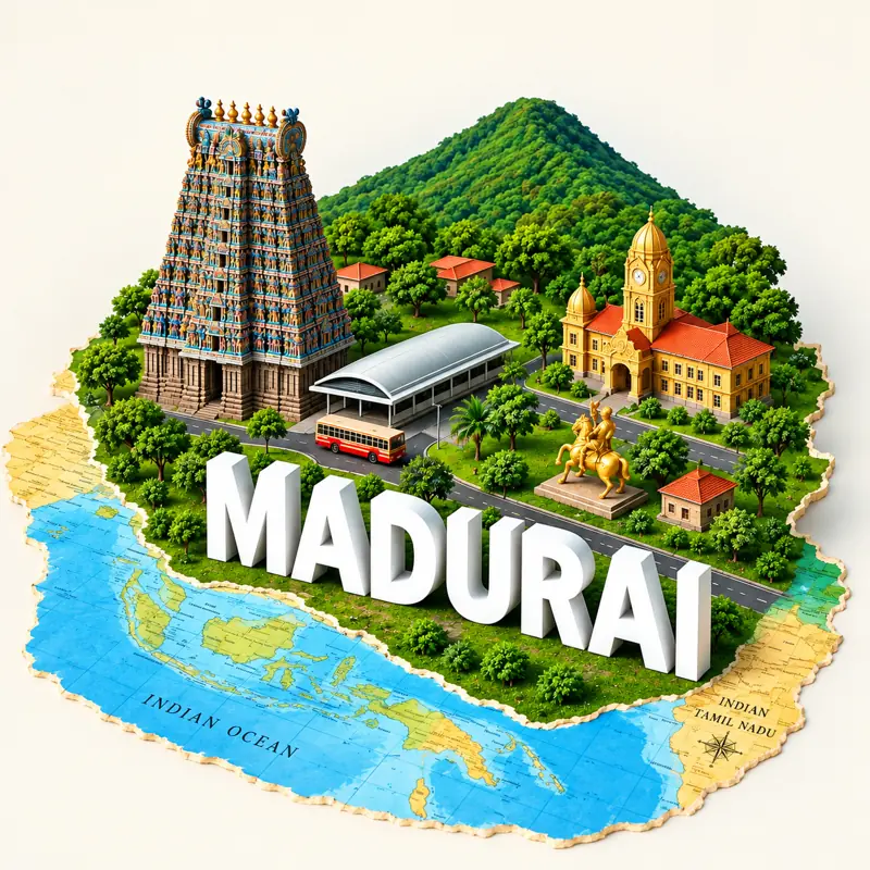 Madurai taxi service – popular places to visit